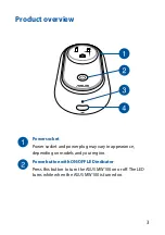 Предварительный просмотр 3 страницы Asus MW100 User Manual