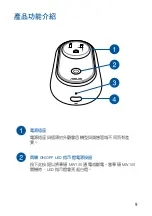 Предварительный просмотр 9 страницы Asus MW100 User Manual