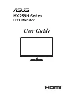 Asus MX259H Series User Manual предпросмотр