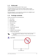 Preview for 8 page of Asus MX259H Series User Manual