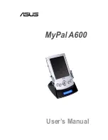 Asus MyPal A600 User Manual preview