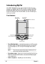 Preview for 6 page of Asus MyPal A620 User Manual
