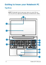 Предварительный просмотр 14 страницы Asus N541L E-Manual