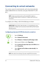 Preview for 62 page of Asus N550JX E-Manual