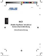 Предварительный просмотр 10 страницы Asus NC1 Quick Start Manual