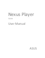 Asus Nexus Player TV500I User Manual preview