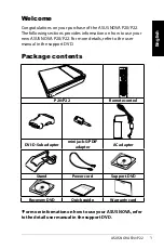 Asus NOVA P20 User Manual preview