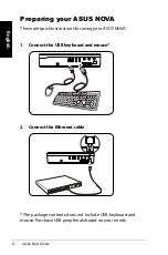 Preview for 2 page of Asus NOVA P20 User Manual