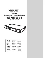 Preview for 1 page of Asus O!PLAY BDS-500 Owner'S Manual