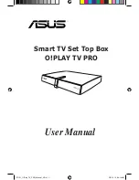 Preview for 1 page of Asus O!PLAY MEDIA PRO User Manual