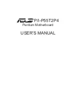 Asus P I-P55T2P4 User Manual preview