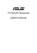 Asus P I-P65UP5 C-PKND User Manual preview