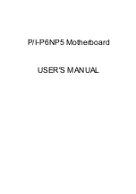 Asus P/I-P6NP5 User Manual предпросмотр