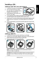 Preview for 5 page of Asus P Series Installation Manual