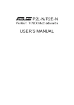 Preview for 1 page of Asus P2E-N User Manual