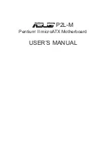 Asus P2L-M User Manual preview