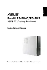 Asus P3-PH4C Installation Manual preview