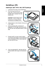 Предварительный просмотр 5 страницы Asus P3 Series Installation Manual