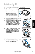 Предварительный просмотр 21 страницы Asus P3 Series Installation Manual