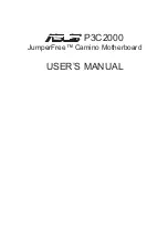 Asus P3C2000 User Manual preview