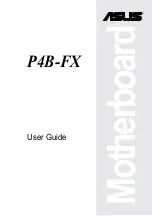 Asus P4B-FX User Manual preview