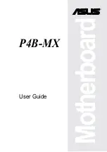 Asus P4B-MX User Manual preview