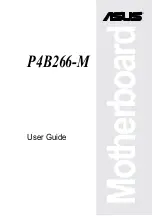 Asus P4B266-M User Manual preview