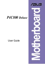 Asus P4C800 Deluxe User Manual preview