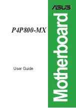 Asus P4P800-MX User Manual preview