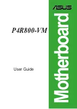 Asus P4R800-VM User Manual preview