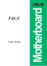 Asus P4S-X User Manual preview