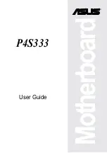 Preview for 1 page of Asus P4S333 User Manual