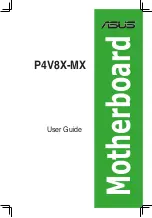 Preview for 1 page of Asus P4V8X-MX User Manual