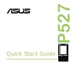 Preview for 1 page of Asus P527 - Smartphone - GSM Quick Start Manual