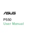 Preview for 1 page of Asus P550 User Manual