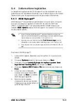 Preview for 123 page of Asus P5AD2 Deluxe (French) Guide D'Installation