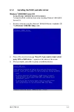 Preview for 137 page of Asus P5B VM - AiLifestyle Series Motherboard User Manual