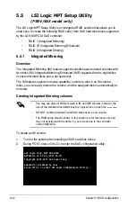 Preview for 140 page of Asus P5BV - Motherboard - ATX User Manual