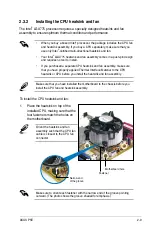 Preview for 35 page of Asus P5E - AiLifestyle Series Motherboard Instructions Manual