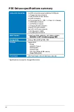 Preview for 14 page of Asus P5E Deluxe - Ai Lifestyle Series Motherboard User Manual