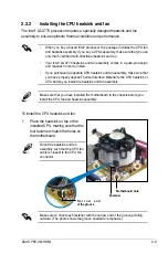 Предварительный просмотр 33 страницы Asus P5E-VM - Motherboard - Micro ATX User Manual