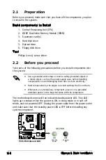 Предварительный просмотр 20 страницы Asus P5G33 V Series Installation Manual