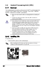 Предварительный просмотр 22 страницы Asus P5G33 V Series Installation Manual