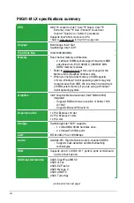 Preview for 8 page of Asus P5G41-M LX User Manual