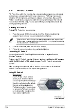 Preview for 120 page of Asus P5K DELUXE User Manual