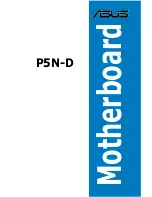 Preview for 1 page of Asus P5N-D - Motherboard - ATX User Manual