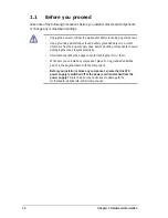 Preview for 12 page of Asus P5SD2-FM Hardware User Manual