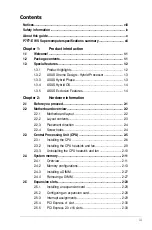 Preview for 3 page of Asus P7F7-E WS SUPERCOMPUTER User Manual