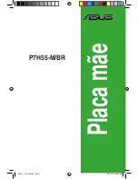 Preview for 1 page of Asus P7H55-M BR (Portuguese) Manual Do Usuário