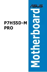 Asus P7H55D-M PRO User Manual preview